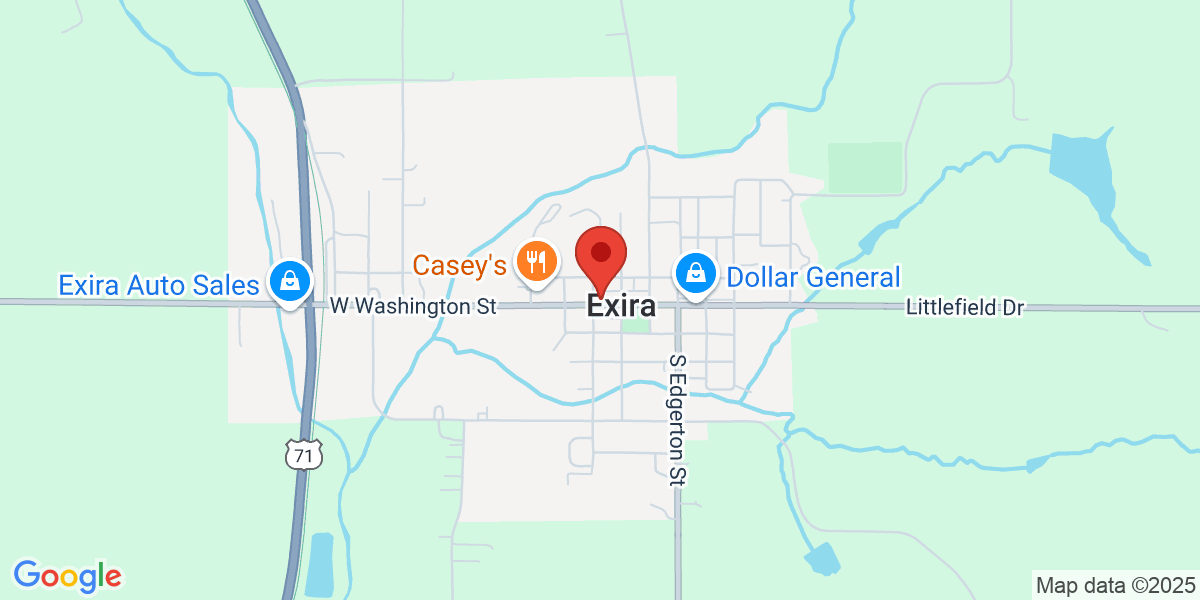 Map of Exira Public Library